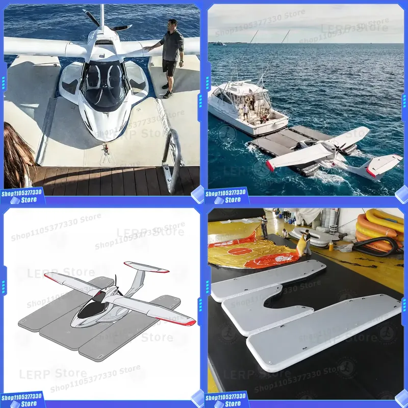 Us Aquatic Sports - Commercial Inflatable Seaplane Landing Pad Dock
