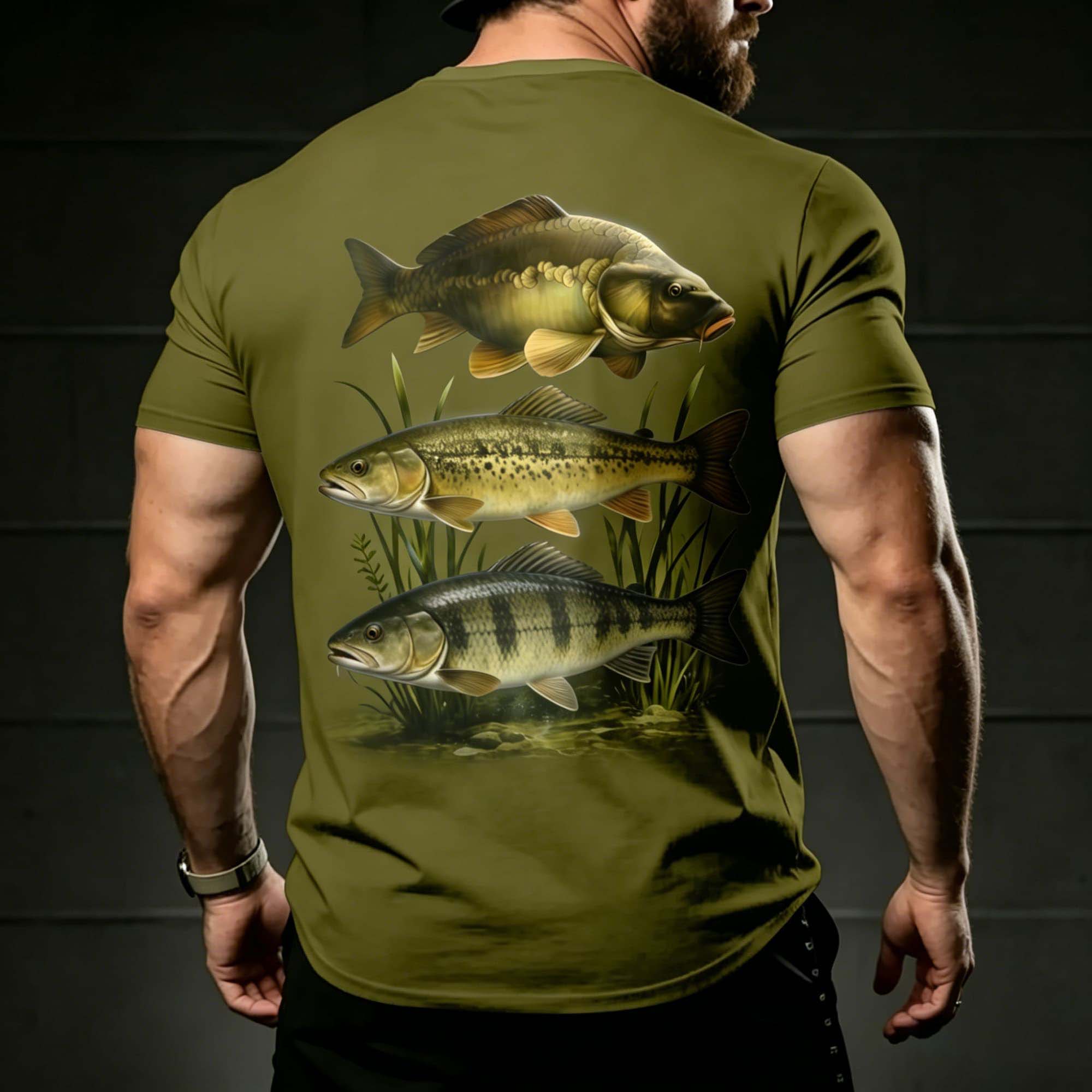 Men Army Green Freshwater Fish - Us Aquatic Sports 评论和价格