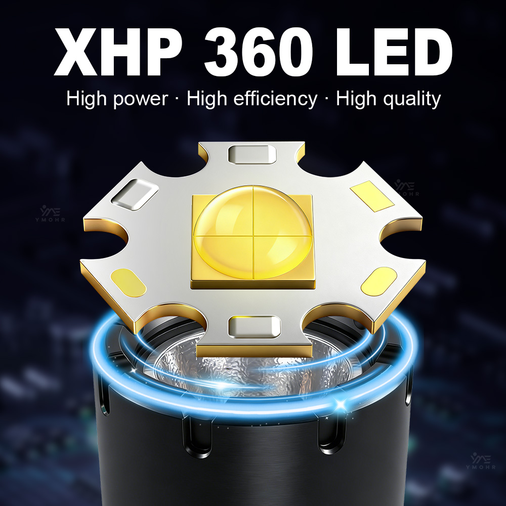 NEW 98000000000LM Powerful XHP - Underwater Flashlight 评论和价格