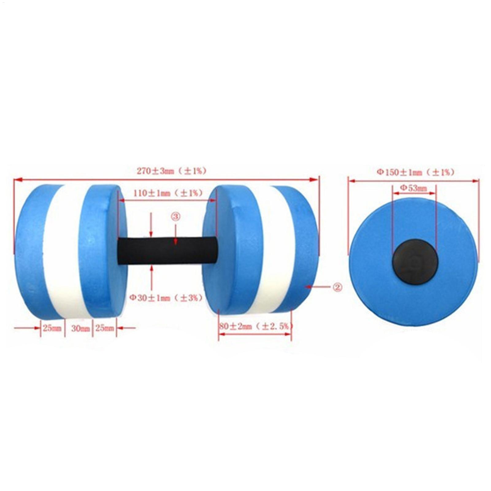 1/2pcs EVA Water Dumbbell Pool - Aquatic Sports Equipment 评论和价格