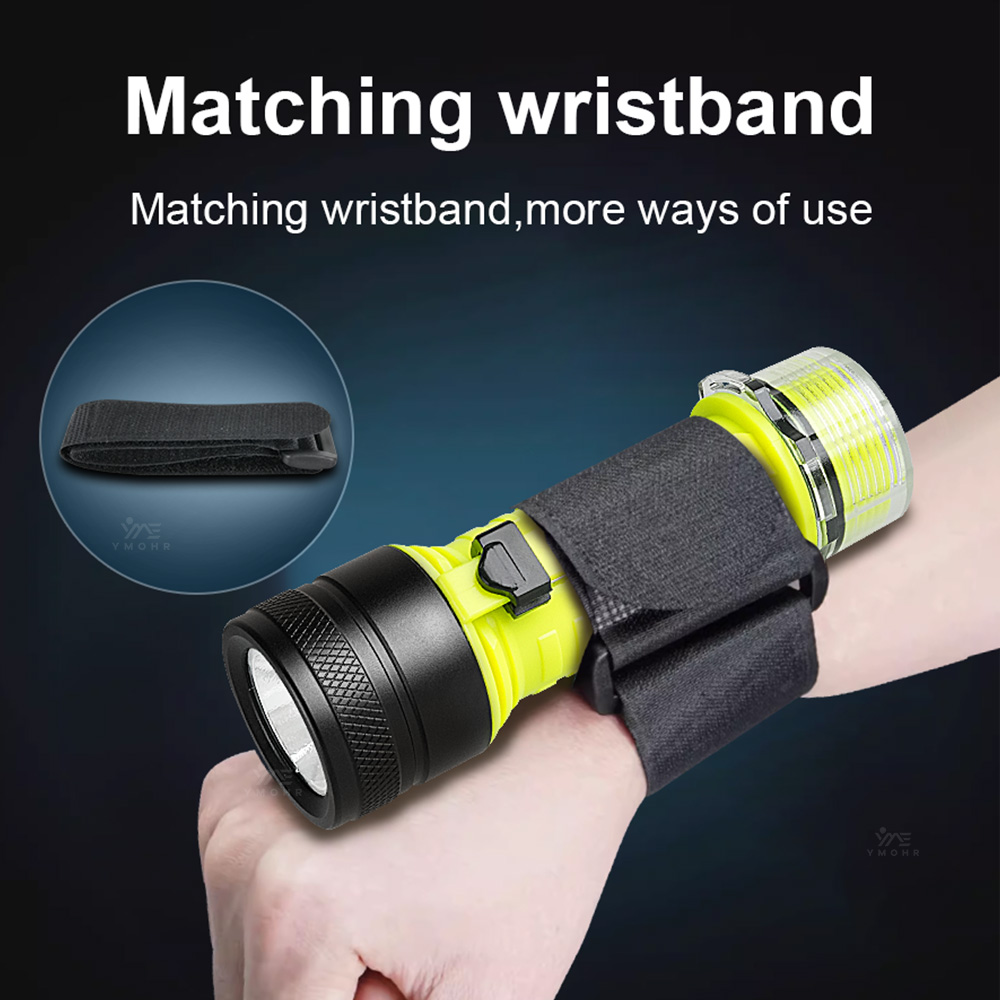 New Portable Professional LED  - Underwater Flashlight 评论和价格