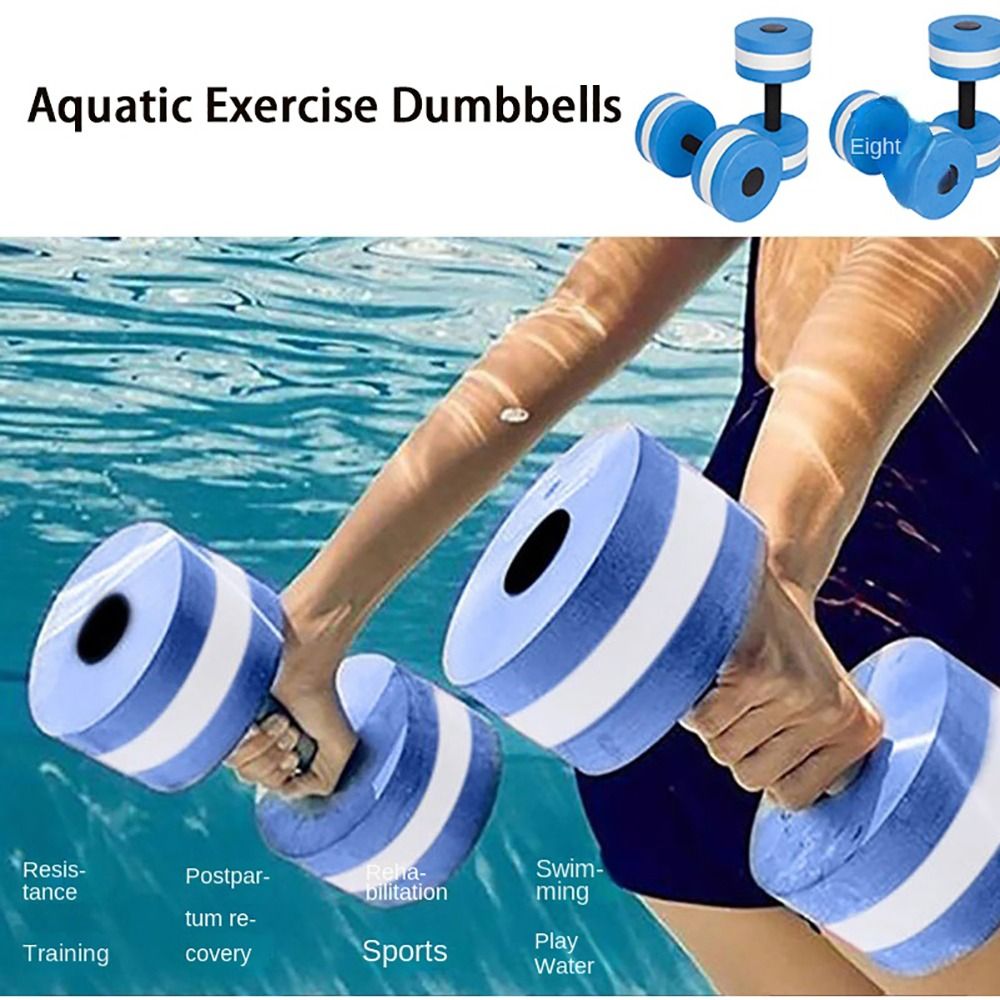 Multicolor EVA Water Dumbbell  - Aquatic Sports Equipment 评论和价格