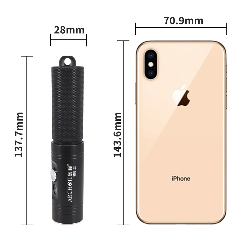 Archon V10s II Scuba Diving Li - Underwater Flashlight 评论和价格