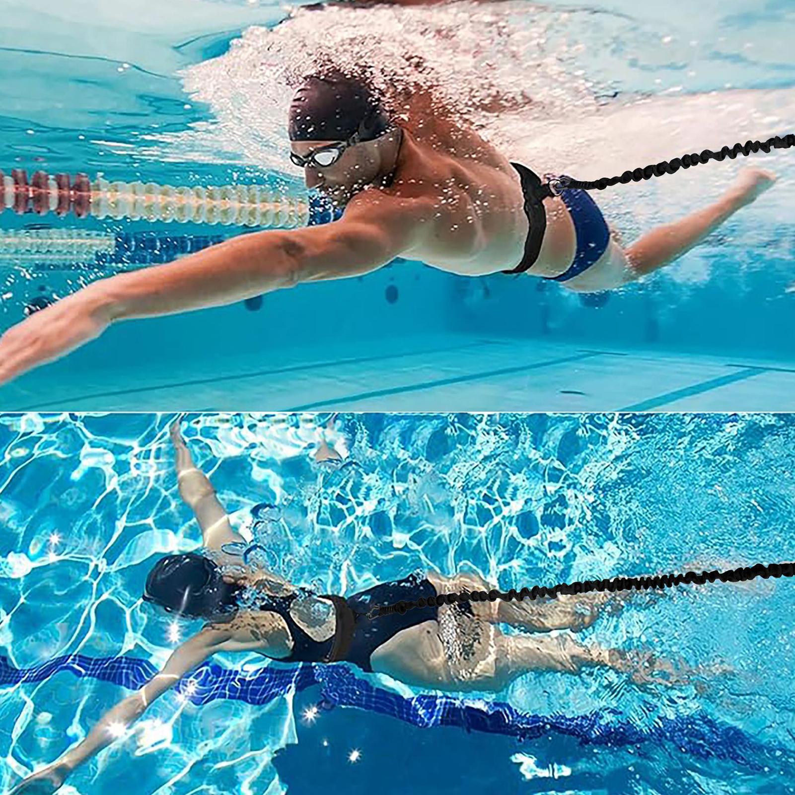 Swim Tether For Pool Comfortab - Aquatic Sports Swimming 评论和价格