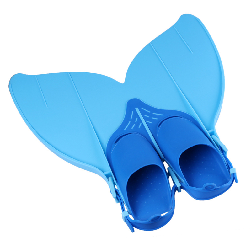 Mermaid Tail Fins Single Piece - Aquatic Sports Equipment 评论和价格